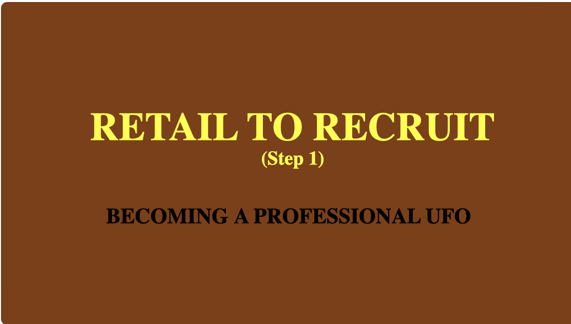 Retail to Recruit Slide Presentation